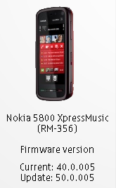 Nokia 5800 custom firmware download